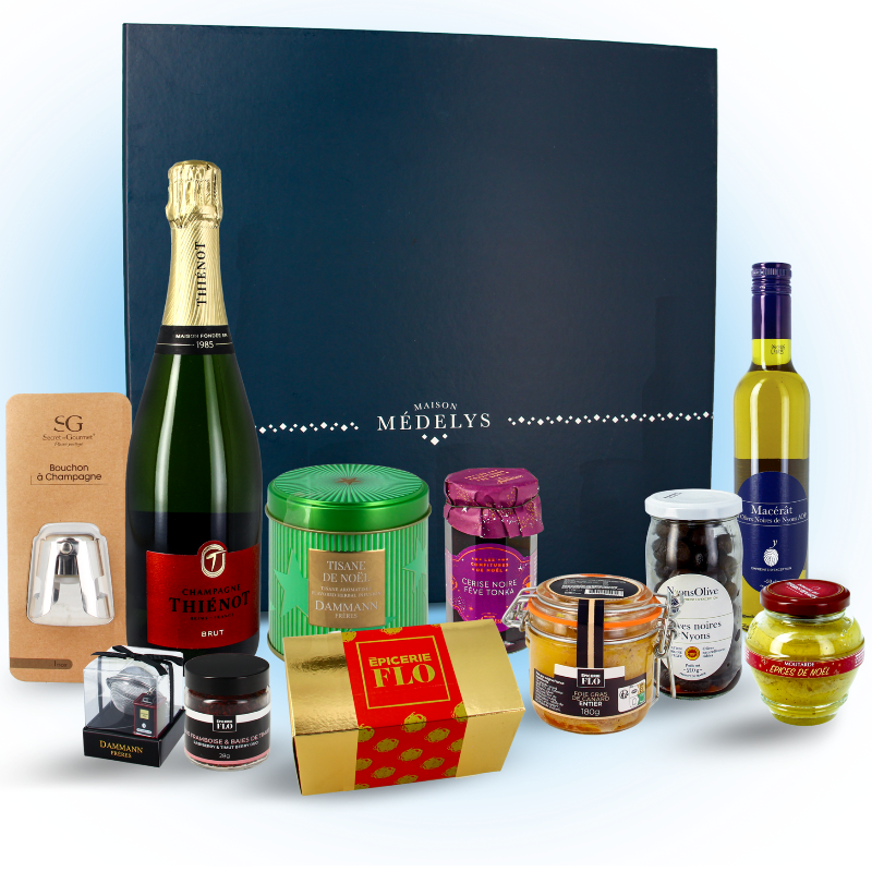 Coffret gourmand "Étoilé" 11 produits d'épicerie française premium 🇫🇷