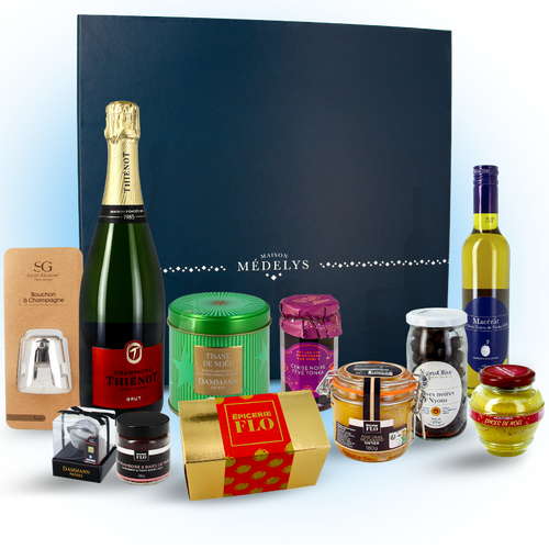 Coffret gourmand "Étoilé" 11 produits d'épicerie française premium 🇫🇷