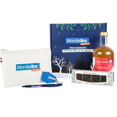Box cadeau personnalisé MondialBox - Le Cadeau Français