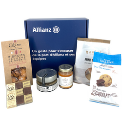Coffret cadeau client sur-mesure ALLIANZ x Le Cadeau Français