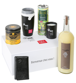 Coffret cadeau clients sur-mesure OGIC x KEYDEN immobilier Le Cadeau Français