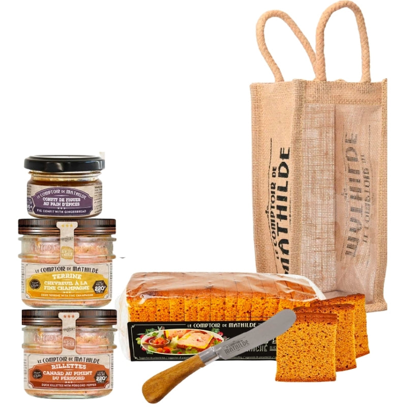 Coffret "L'Épicier Gourmet" - Le Comptoir de Mathilde