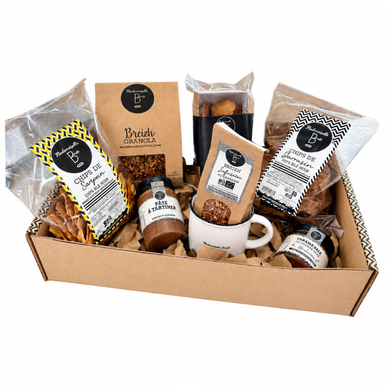 Coffret gourmand breton "Maxi" Mademoiselle Breizh® 🇫🇷