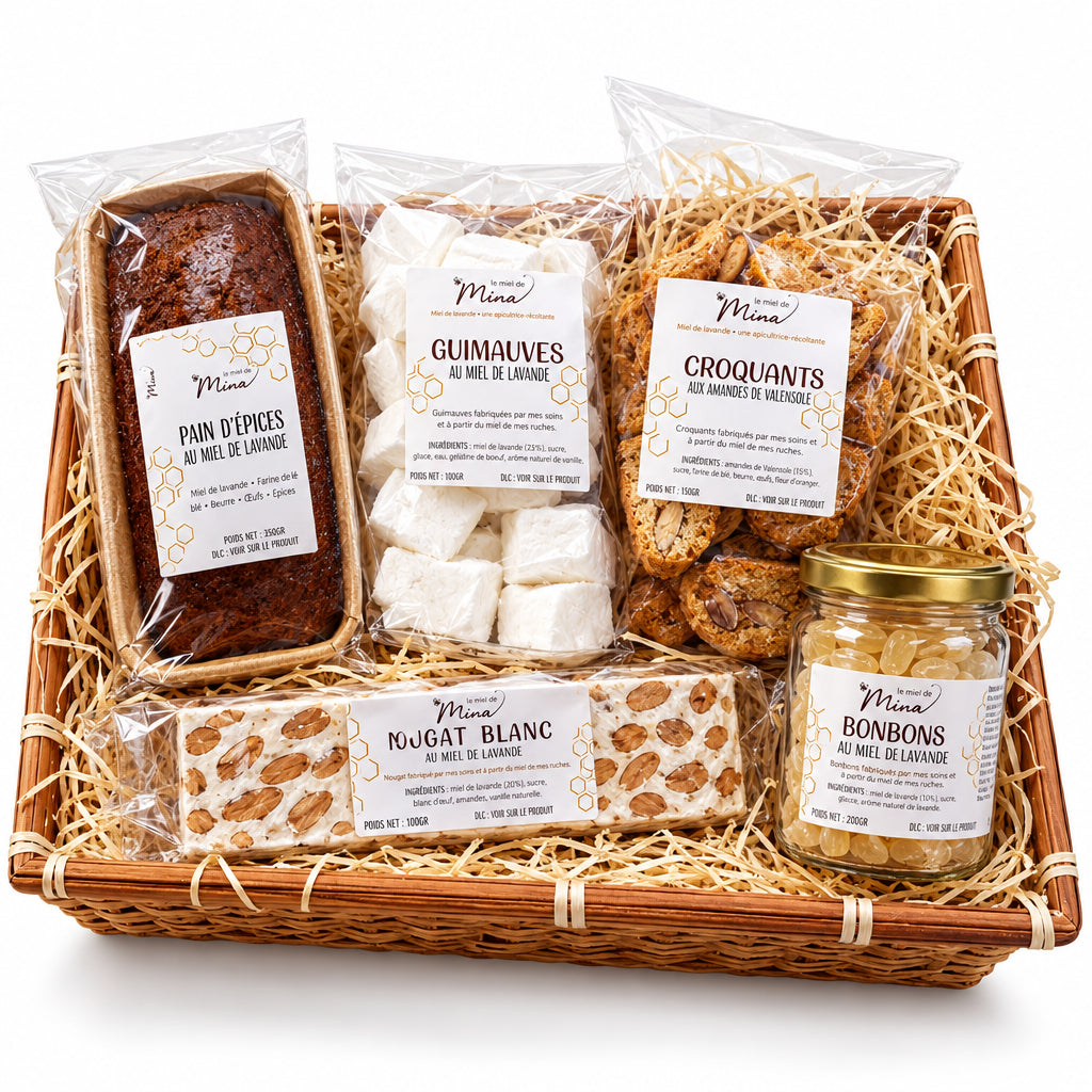 Coffrets de confiseries artisanales Le Miel de Mina® 🇫🇷