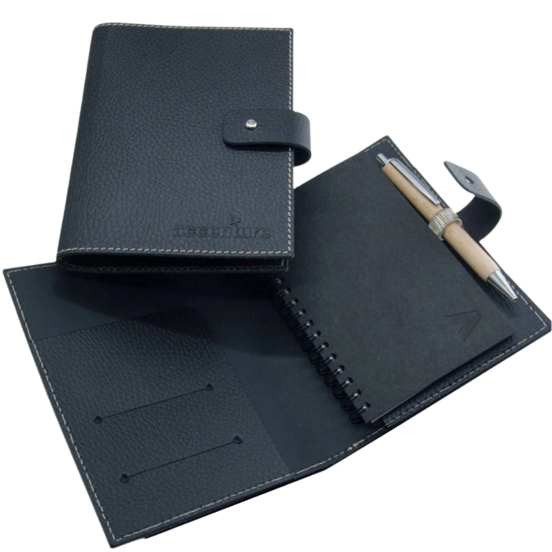 Conférencier A4 en cuir recyclé ♻️