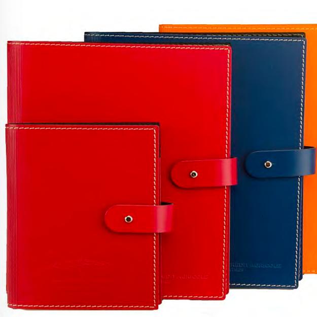 Conférencier A5 en cuir recyclé ♻️