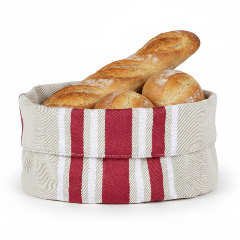 Panière à pain en toile basque Artiga - Le Cadeau Français