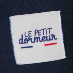 Étiquette coussin de voyage Le Petit Dormeur®