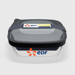 Exemple personnalisation lunchbox en verre Gobi Le Cadeau Français