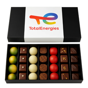 Chocolats Guisabel personnalisables avec fourreau - Le Cadeau Français