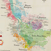 Carte des vignobles de France