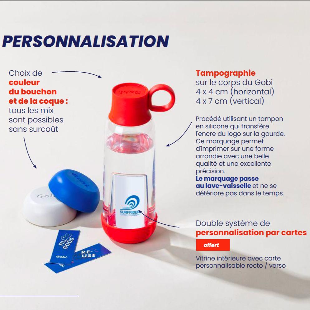 Gourde 46 cl en tritan personnalisée