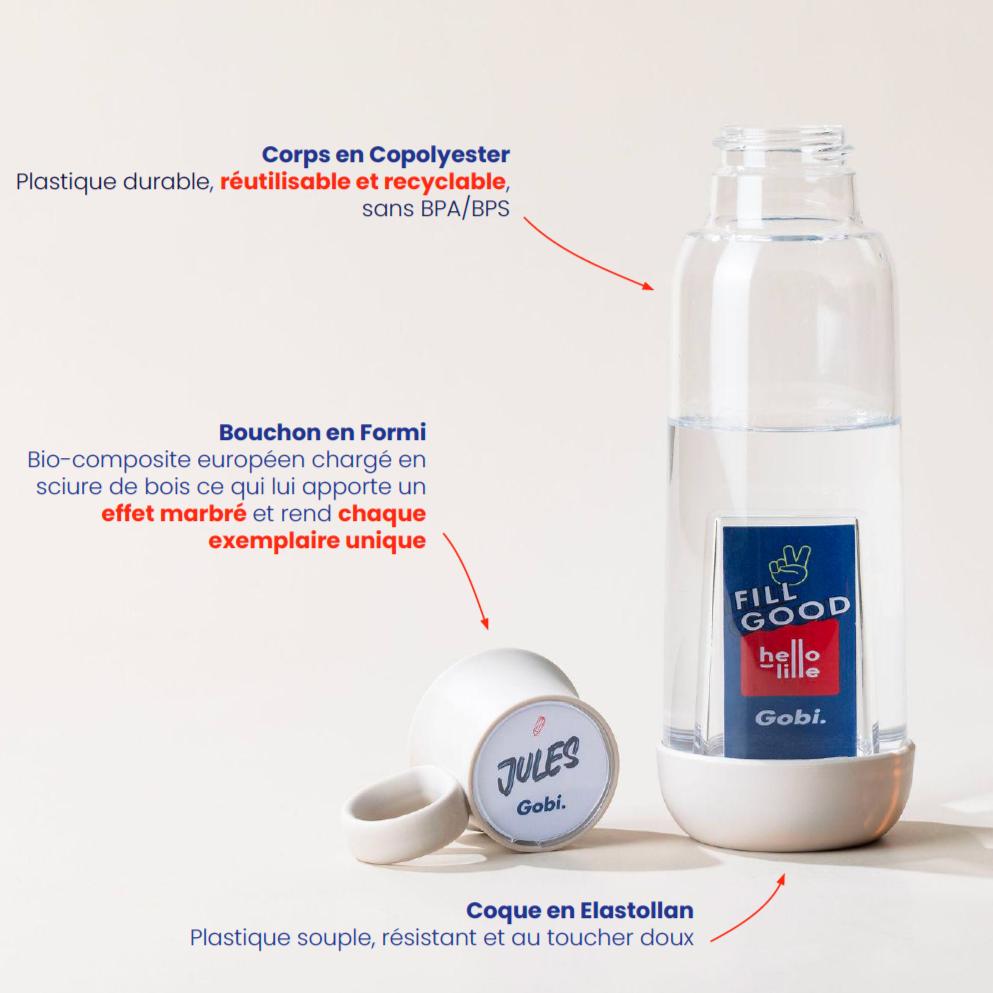 Gourde 46 cl en tritan personnalisée