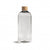 Gourde en plastique recyclé ♻️ 750 mL "Bubu" translucide personnalisable (gravure logo ou prénom)