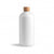 Gourde en plastique recyclé ♻️ 750 mL "Bubu" blanche personnalisable (gravure logo ou prénom)
