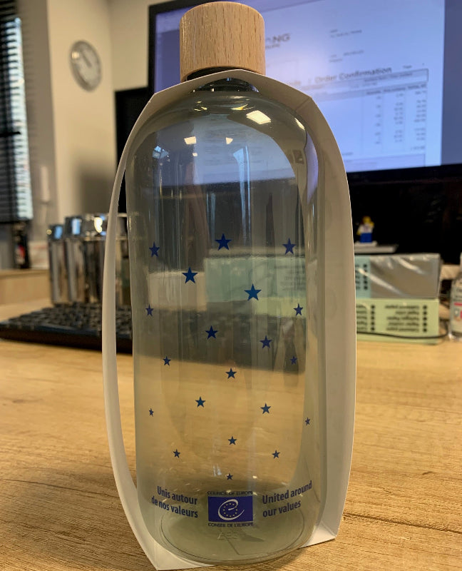 Gourde bubu made in France personnalisation all over quadri 360° - Le Cadeau Français