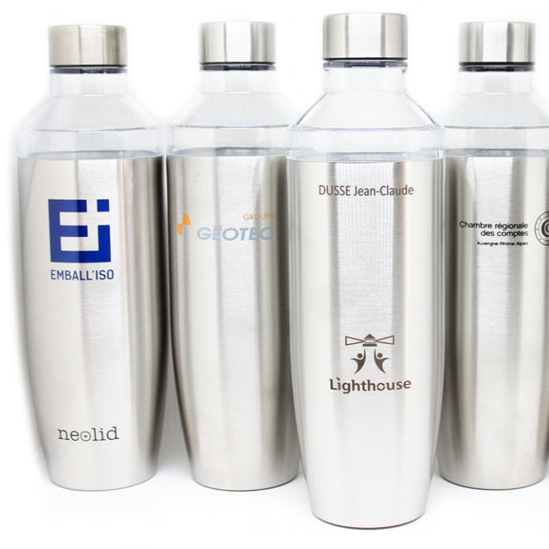 Gourde isotherme 40 cl ou 75 cl personnalisée