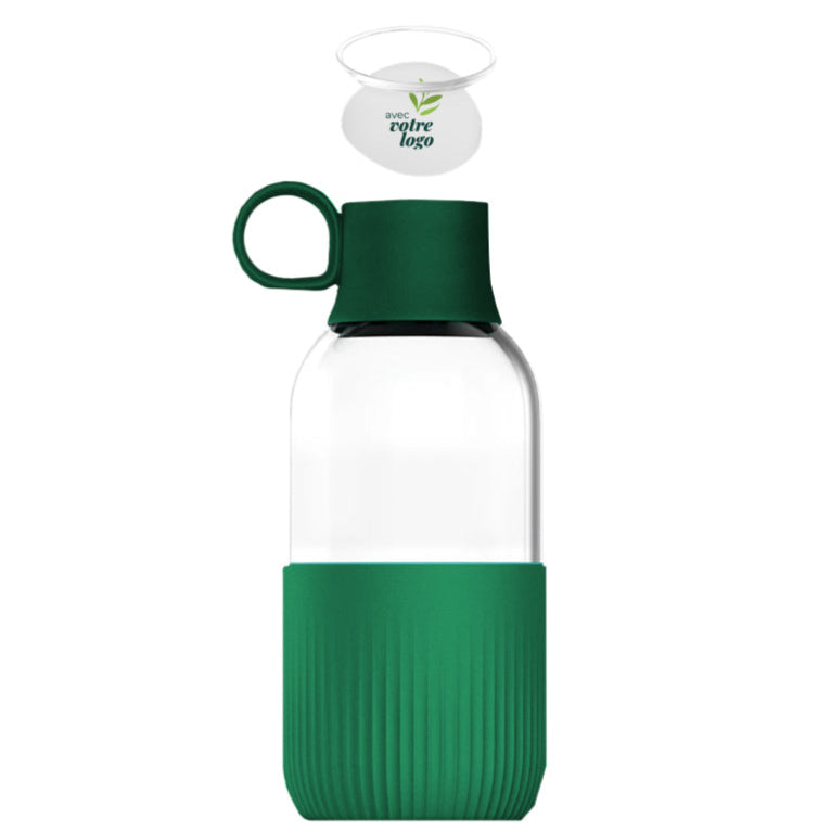 Gourde personnalisable Gobi Indoor en verre colori vert forêt