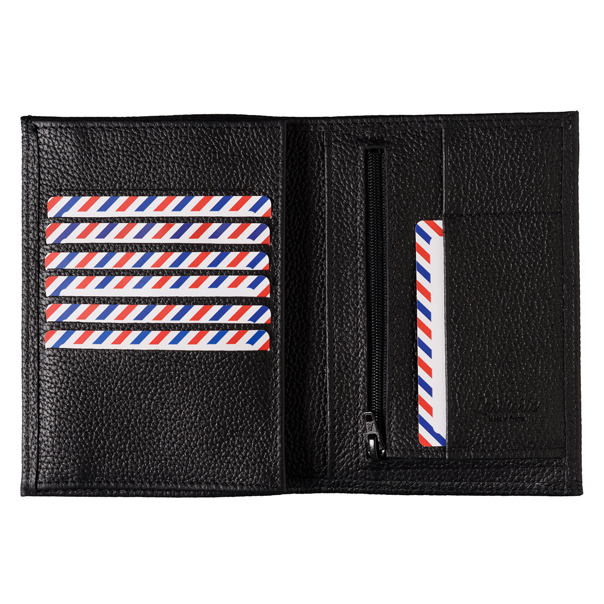 Grand portefeuille ALBERT en cuir grainé Larmorie® Made in France 🇫🇷