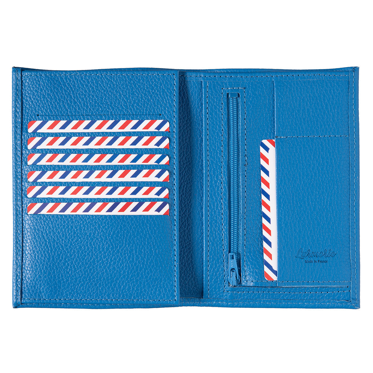 Grand portefeuille ALBERT en cuir grainé Larmorie® Made in France 🇫🇷