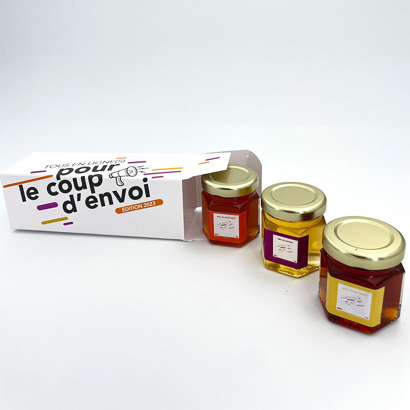 Coffret 3 miels
