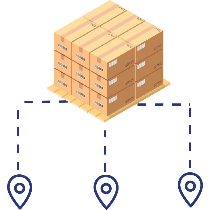Livraison palette Paris & départements limitrophes