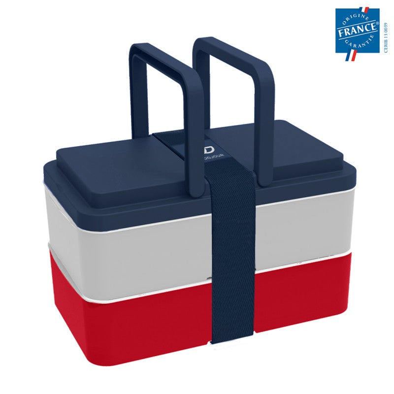Lunchbox avec poignée 2 compartiments