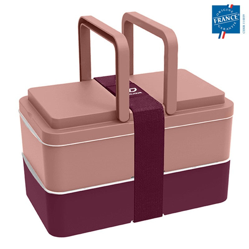 Lunchbox avec poignée 2 compartiments