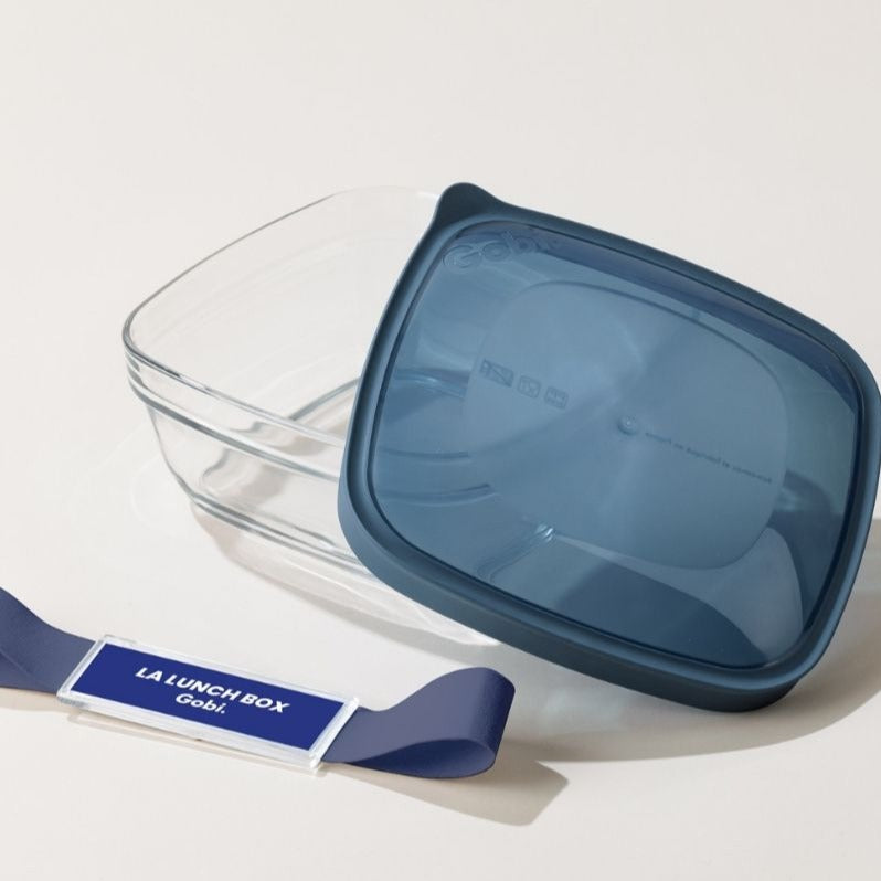 Exemple personnalisation lunchbox en verre Gobi Le Cadeau Français