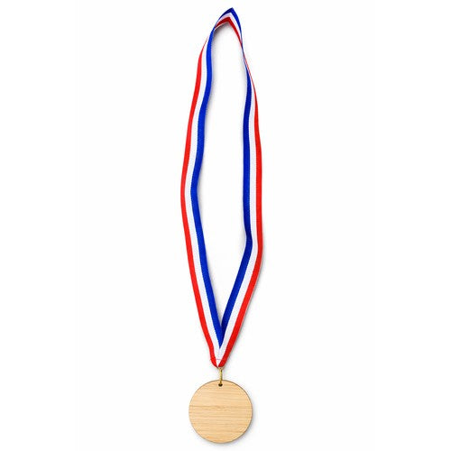 Médaille en bois ronde 8,5 cm personnalisable 🇫🇷