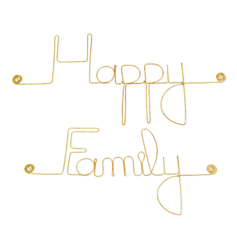 Décoration murale avec citations en métal Bijoux de Mur® fabrication France 🇫🇷