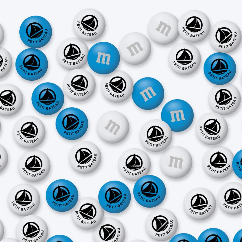 M&M's personnalisés Petit Bateau - Le Cadeau Français