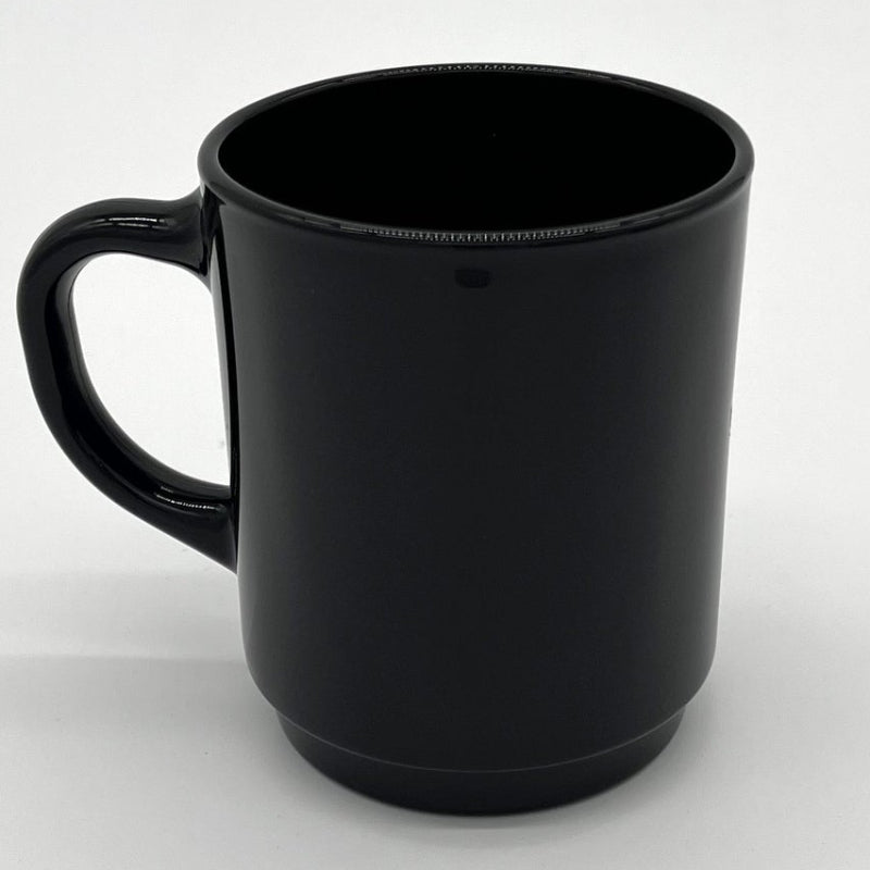 Mug en verre DURALEX "Versailles" 26 cl colori NOIR - Le Cadeau Français