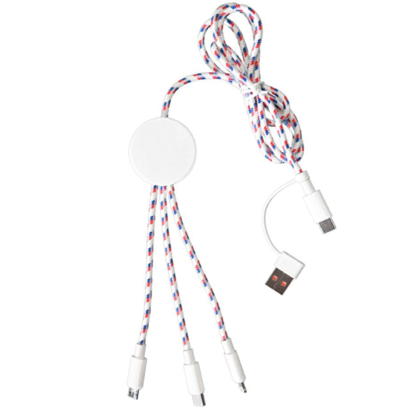 Multicâble 5 en 1 à charge rapide-Le Cadeau Français®