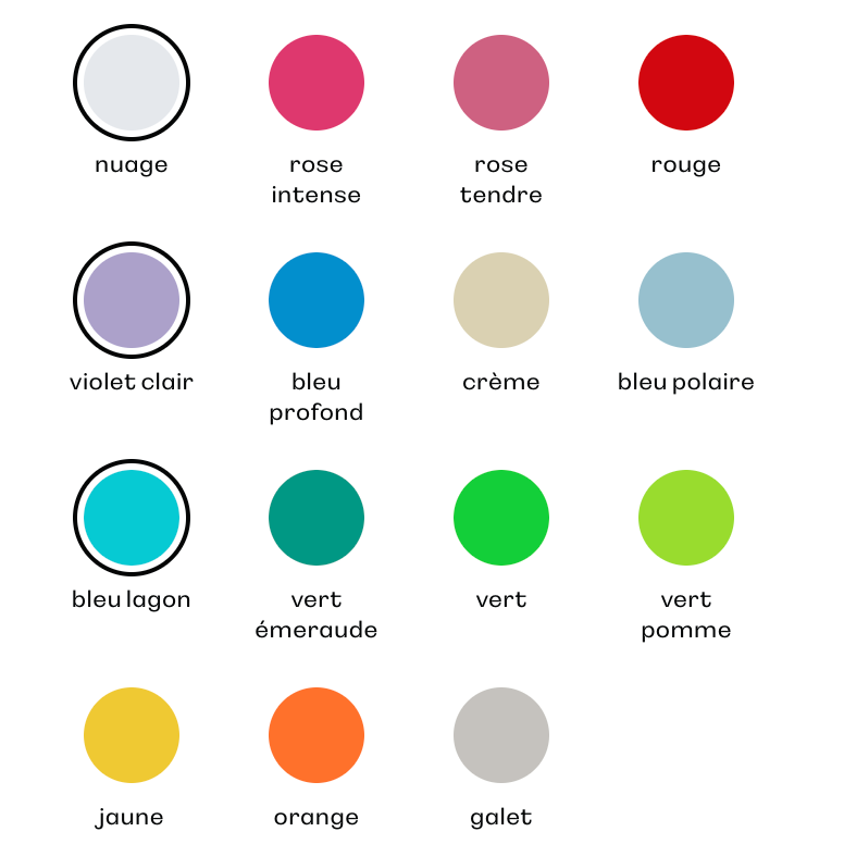 Nuancier couleurs M&M's personnalisables - Le Cadeau Français