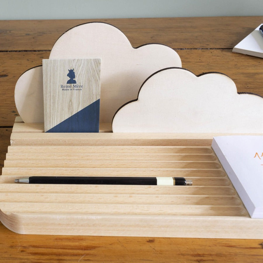 Organiseur de bureau en bois Reine Mère®