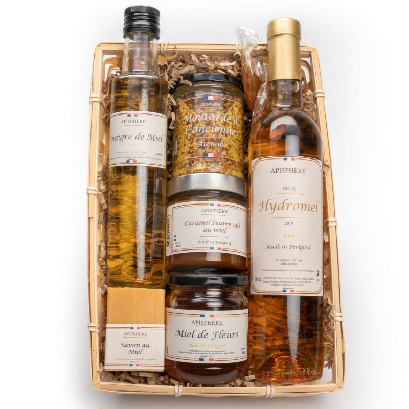 Panier GOURMAND Apisphere Le Cadeau Français