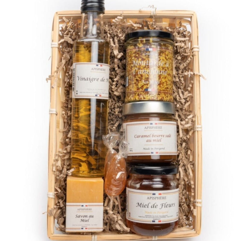 Panier GOURMAND Apisphere Le Cadeau Français
