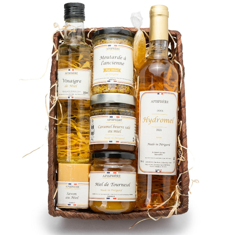 Coffret de produits de la ruche l'Extra Apisphère® - Le Cadeau Français🇫🇷