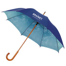 Parapluie de ville en polyester recyclé Made in France 100% personnalisable