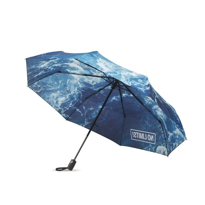 Parapluie pliable en polyester recyclé♻️ personnalisable fabrication France 🇫🇷- Le Cadeau Français