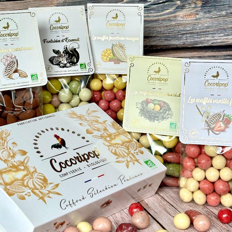 Coffret grand mix 8 confiseries premium Cocoripop®
