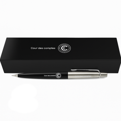 Stylo parker personnalisé Cour des Comptes - Le Cadeau Français