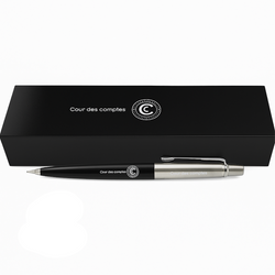 Stylo parker personnalisé Cour des Comptes - Le Cadeau Français