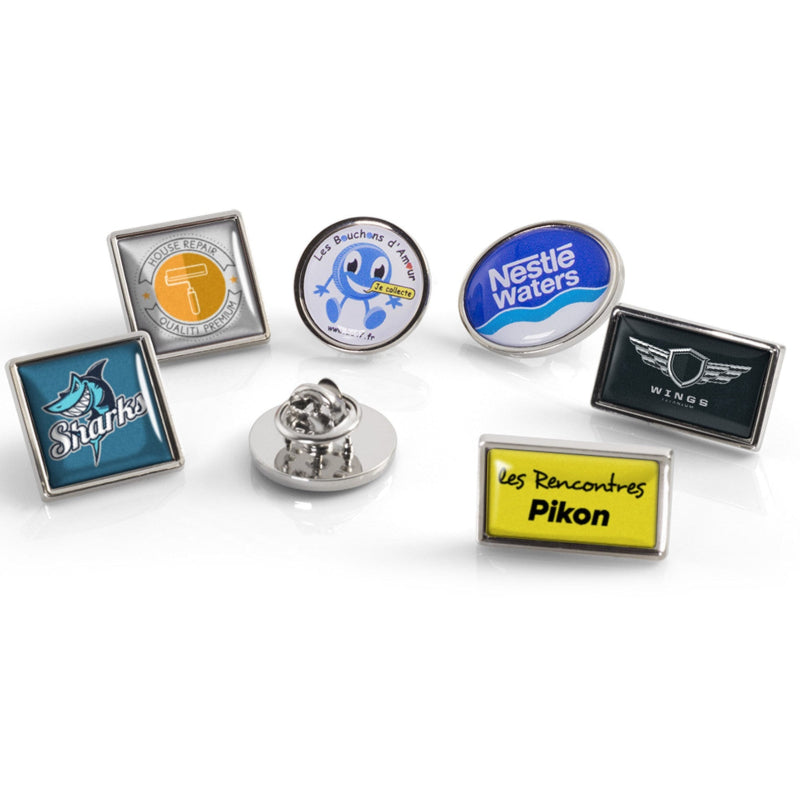 Pin's en métal rond-Le Cadeau Français®