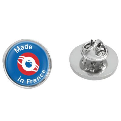 Pin's en métal rond Made in France personnalisable Le Cadeau Français®