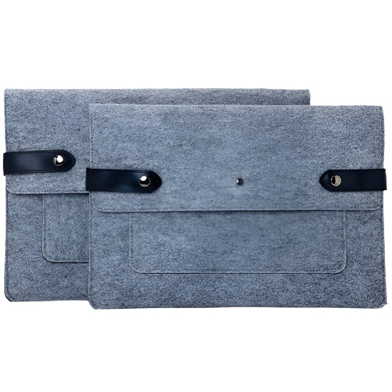 Pochette d'ordinateur en feutrine upcyclée♻️