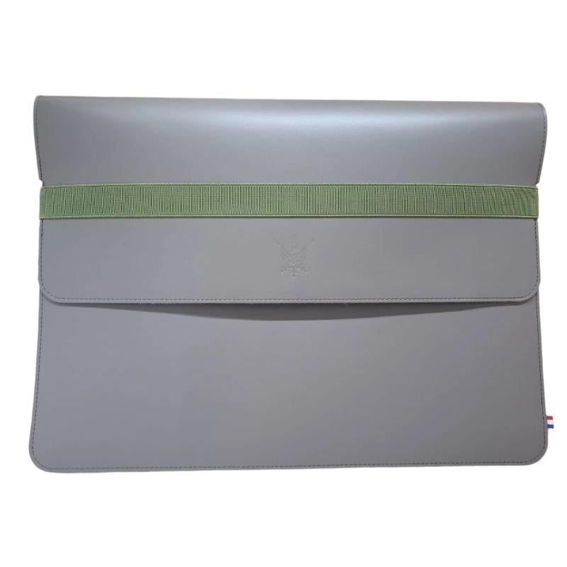 Pochette ordinateur en feutrine et/ou cuir recyclé♻️ personnalisable fabrication France 🇫🇷-Le Cadeau Français®