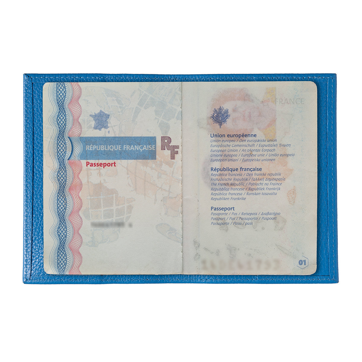 Porte-Passeport LOUIS en cuir Larmorie®