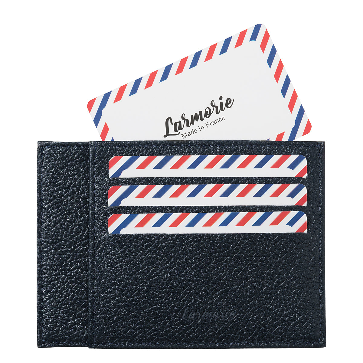 Porte-cartes PAUL en cuir Larmorie